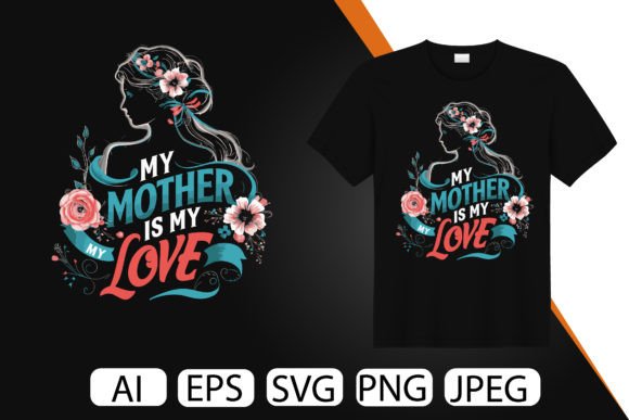 Mother’s Day TShirt Design Generative AI Graphic T-shirt Designs By abu fahim