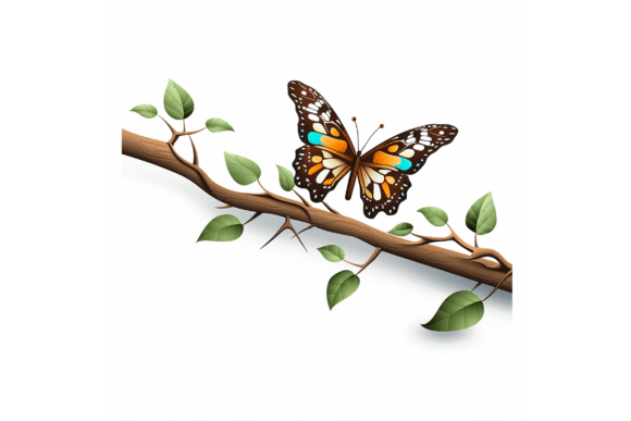 Cool Butterfly Wallpaper Illustration Artisanat Par Ranya Art Studio