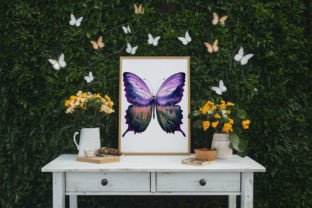 Double Exposure Butterfly Bundle Illustration Illustrations Imprimables Par Dreamy Art 3