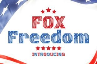Fox Freedom Decorative Font By Fox7 1