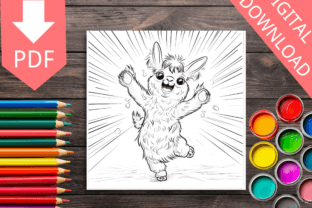 Llama Coloring Pages for Kids Graphic Coloring Pages & Books Kids By Laxuri Art 5