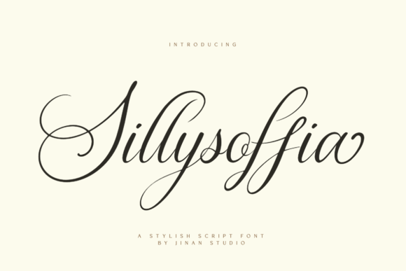 Sillysoffia Script & Handwritten Font By jinanstd