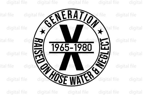 X- Generation 1965-1980, Raised on Hose Illustration Designs de T-shirts Par SgTee
