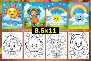 200 Cute Weather Coloring Pages for Kids Graphic Coloring Pages & Books Kids By PLAY ZONE 2