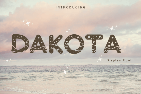 Dakota Decorative Font By JL Digital Art