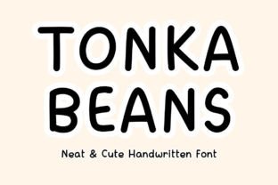 Tonka Beans Czcionki Skryptowe Czcionka Przez Pimpression 1