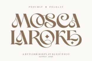 Mosca Laroke Serif Font By Keithzo (7NTypes) 1