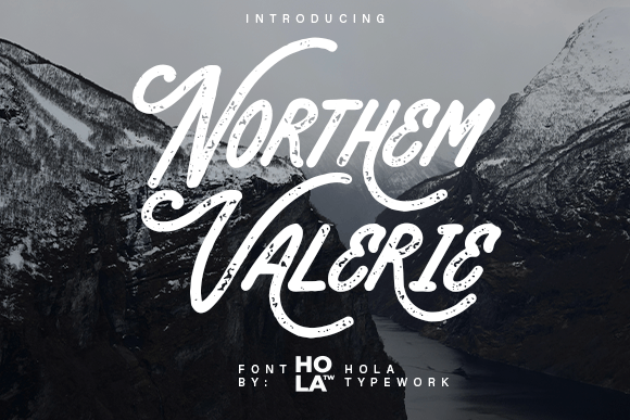 Northem Valerie Display Font By holatypework