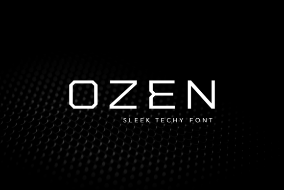 Ozen Sans Serif Font By ebaddesigns