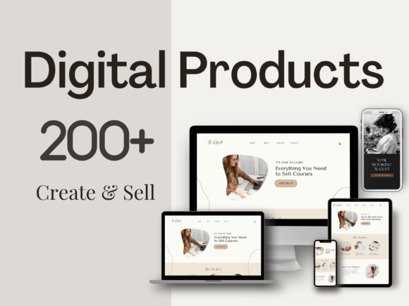 200 Digital Products Idea to Sell Graphic 12th grade By Pro Designer Team
