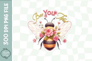 Bee Floral Sublimation Bundle Grafica Creazioni Di basilio.vintage 3