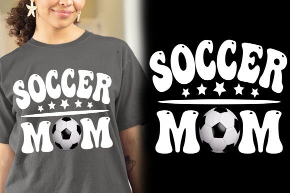 Funny Soccer Mom T Shirt Design PNG Gráfico Diseños de Camisetas Por nusrat 87