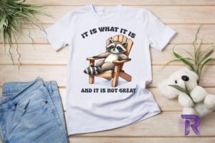 Funny Raccoon Sublimation Bundle Graphic Print Templates By Revelin 6