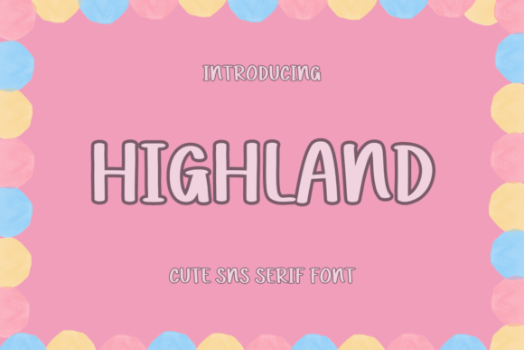 Highland Sans Serif Font By CraftedType Studio