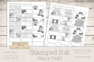 Stamped Ink Tans Pattern Gráfico Plantillas de Impresión Por paperart.bymc 1