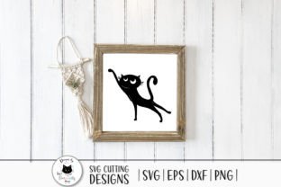 Black Cat SVG Files | Cat Silhouettes Graphic Crafts By Ivy’s Creativity House 5