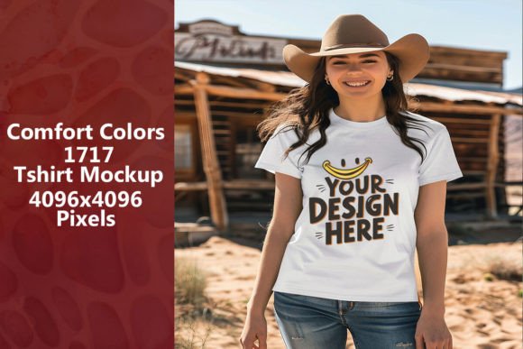 Comfort Colors 1717 Mockup Vol 80 Graphic Product Mockups By clipart_Live