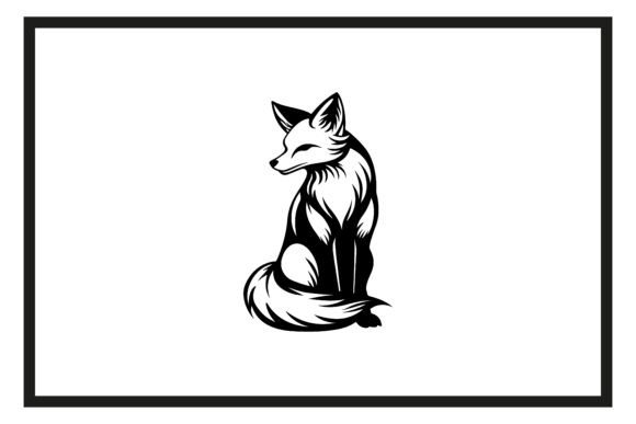 Fox Silhouette Animal Graphic Illustrations By N-paTTerN