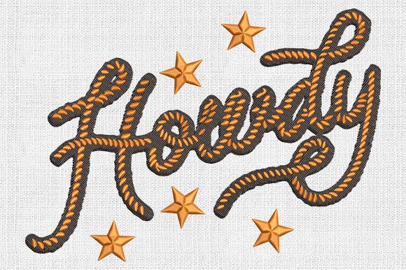 Howdy Embroidery Designs Norteamérica Diseño de Bordado Por svgcronutcom
