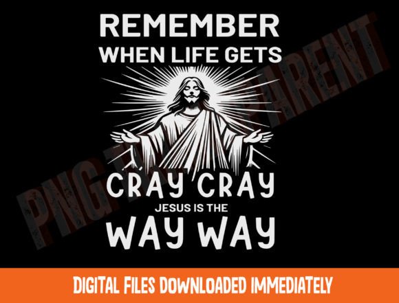 Jesus is the Way Christmas Svg Png, Fun Graphic T-shirt Designs By DeeNaenon