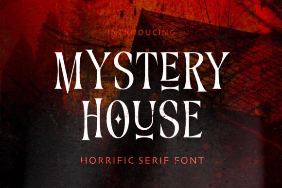Mystery House Serif Font By baletype