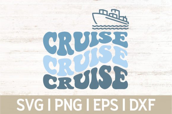 Cruise Wavy Design Cruise Trip Svg Png Graphic Crafts By Smart Crafter