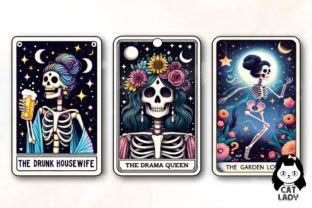 Mother's Day Tarot Card Sublimation Graphic Illustrations By Cat Lady 4