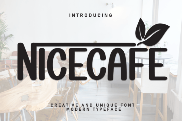 Nicecafe Sans Serif Font By william jhordy