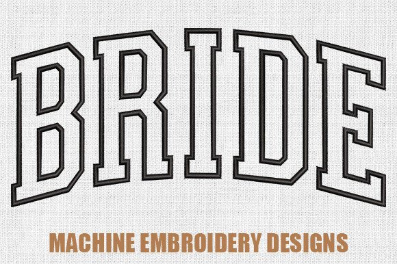 Bride Applique Embroidery Designs Files Mariage - Famille Design de Broderie Par svgcronutcom