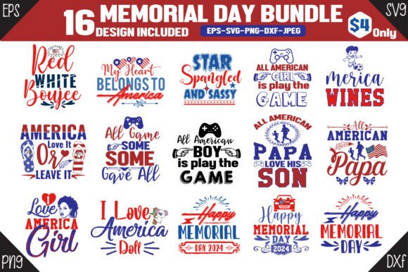 Memorial Day Bundle. Graphic Crafts By Fashion Store