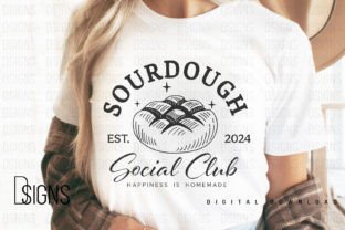 Sourdough Bread Baker Sublimation Graphic T-shirt Designs By DSIGNS 3