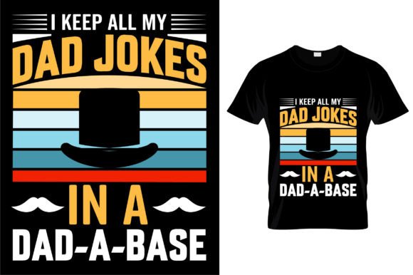 Father's Day Typography T-Shirt Designs Afbeelding T-shirt Designs Door creative Store