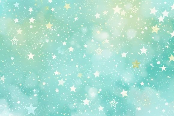 Twinkling Stars on Pastel Background Graphic Patterns By Sun Sublimation