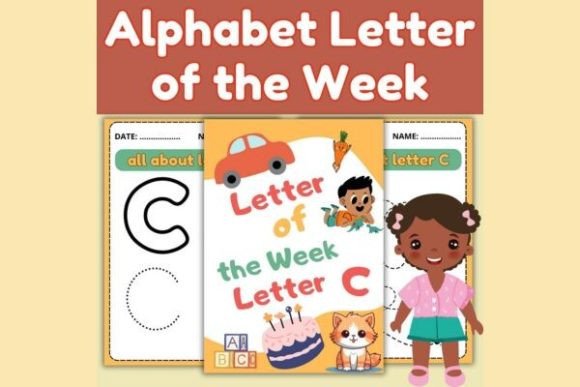 Alphabet Letter of the Week Worksheets C Illustration K Par Dohaforkdp