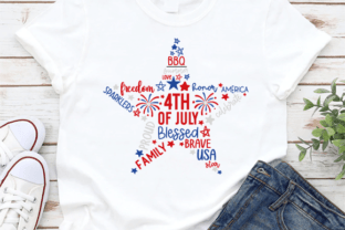 Fourth of July SVG, 4th of July SVG Graphic T-shirt Designs By CraftySvg 3