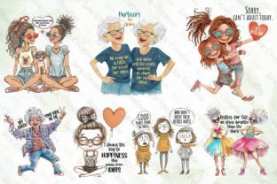 Funny Best Friend Quotes Sublimation Graphic Illustrations By JaneCreative 2