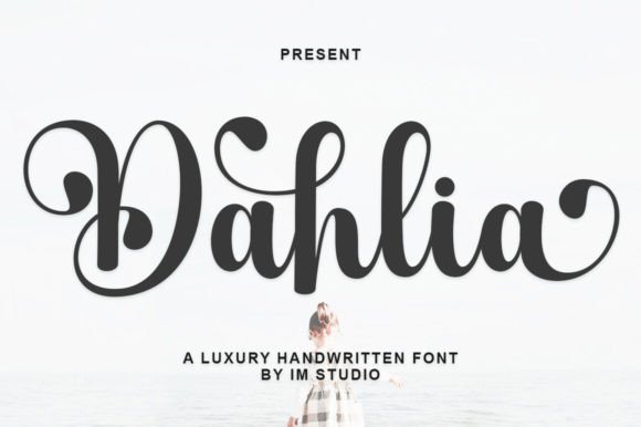 Dahlia Script & Handwritten Font By IM Studio