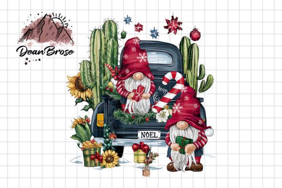 Farm Truck Christmas Gnome Png Afbeelding Crafts Door DeanBrose