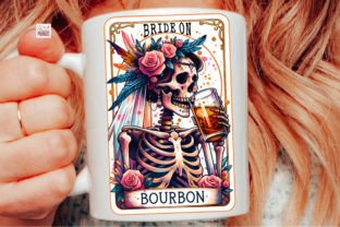 Funny Tarot Card PNG Bride on Bourbon Graphic Print Templates By Pixel Paige Studio 3