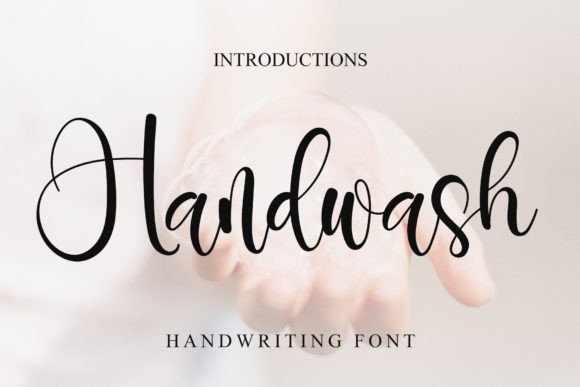 Handwash Script & Handwritten Font By 21Design