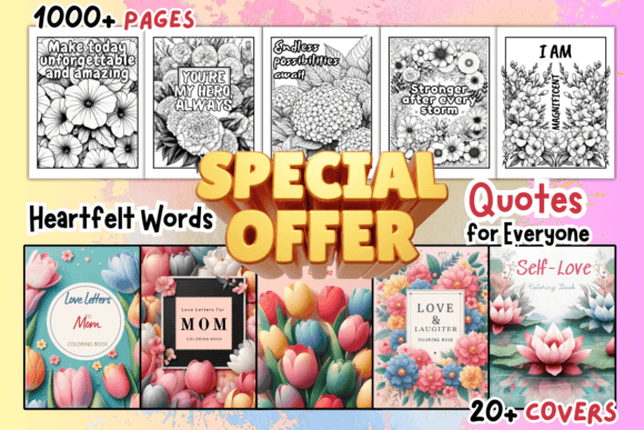 Heartfelt Words: Quotes for Everyone Bundle Bundle By Coffee mix