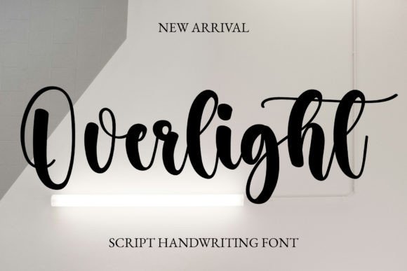 Overlight Script & Handwritten Font By 21Design