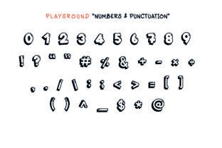 Playground Display Font By nattyinshop 4