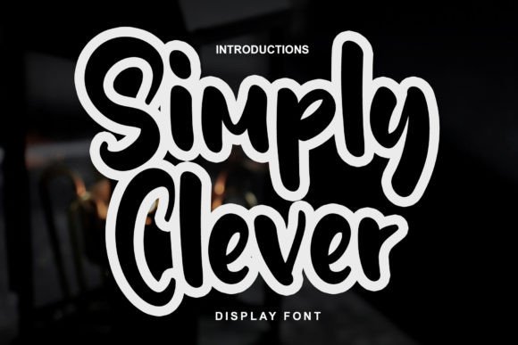 Simply Clever Display Font By 21Design