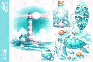 Summer Beach Vibe Clipart PNG Graphics Graphic Illustrations By StevenMunoz56 5