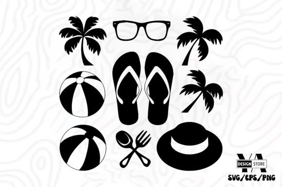 Summer SVG | Beach SVG | Beach Life SVG Graphic Crafts By Ya_Design Store