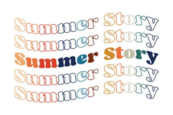 Summer Story 2 Graphic Crafts By mninishat