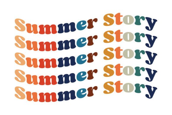 Summer Story Graphic Crafts By mninishat