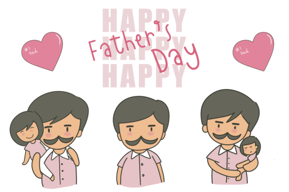 Father's Day Graphic Crafts By ribbinsri