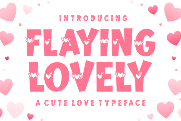 Flaying Lovely Display Font By Creative Fabrica Fonts